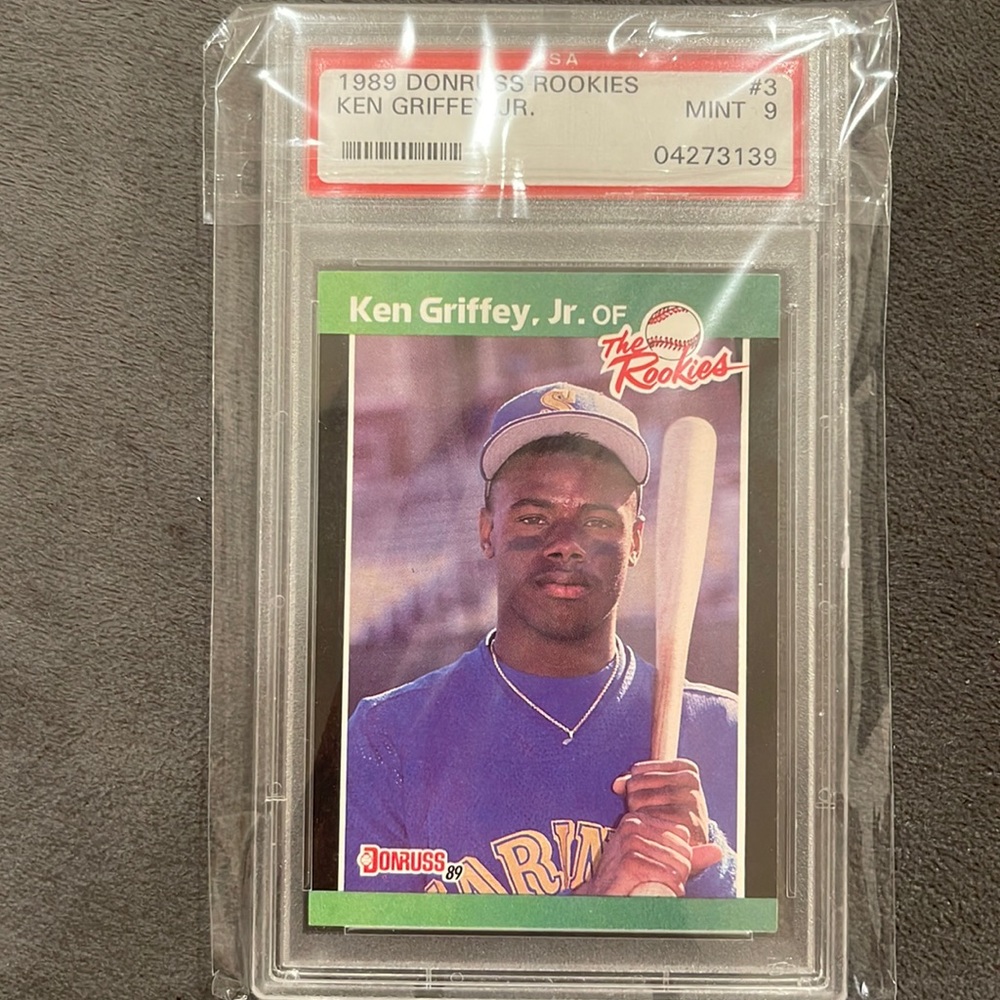 1989 Donruss Ken Griffey Junior rookie PSA N/M  grade 9